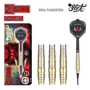 Celt Balor Soft Tip Dart Set-90% Tungsten Dart Barrels