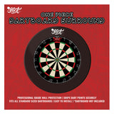 One Piece Dartboard Surround-Black