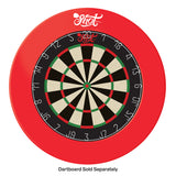 One Piece Dartboard Surround- Red