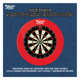 One Piece Dartboard Surround-Red