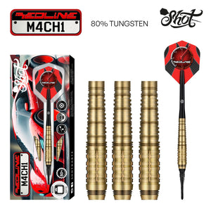 Redline M4CH1 Soft Tip Dart Set-80% Tungsten Barrels  