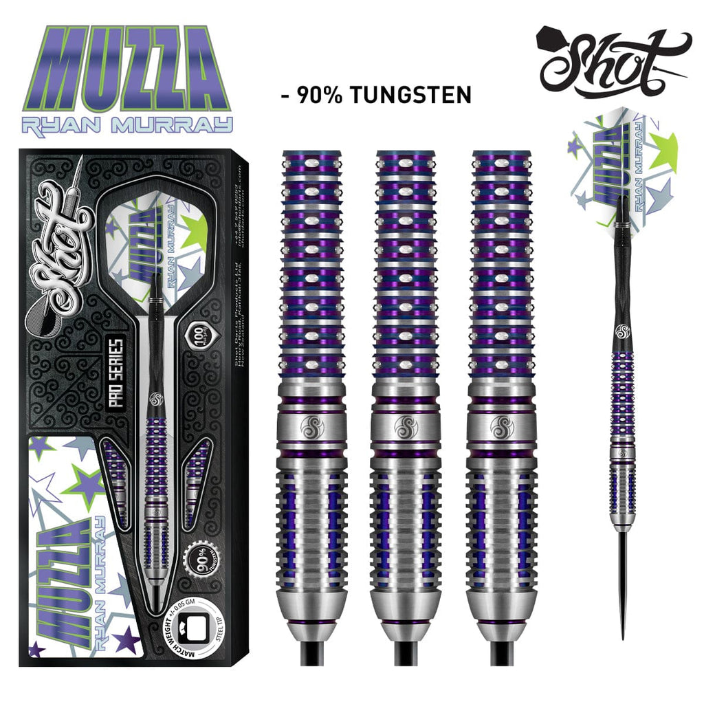 Shot Pro Series-Ryan Murray-Steel Tip Dart Set - shot-darts