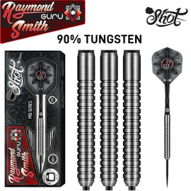 Shot Pro Series-Raymond Smith Steel Tip Dart Set-90% Tungsten Barrels