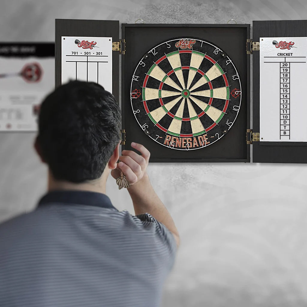 Renegade Dartboard & Cabinet Set