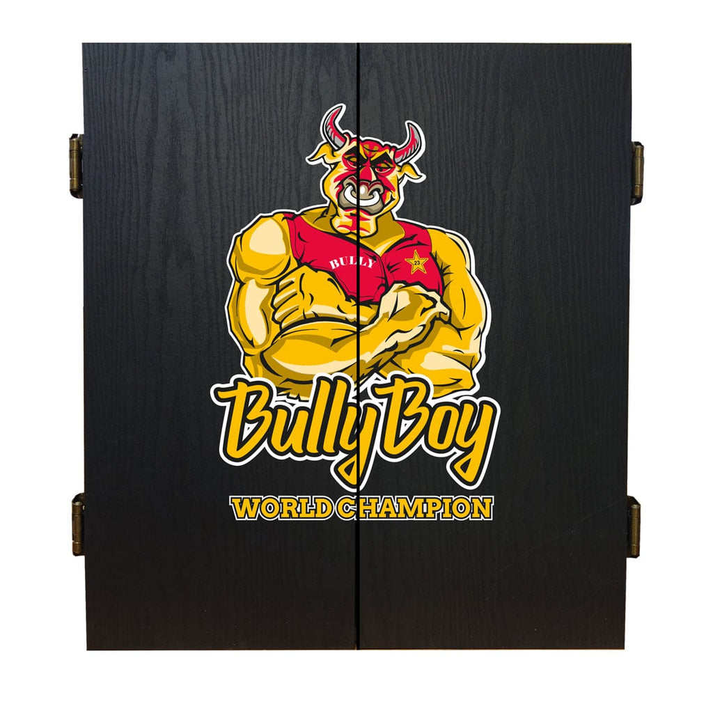 Michael Smith Bully Boy Dartboard Cabinet Set