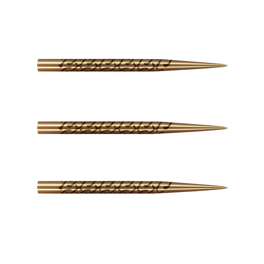 Warrior Kapene Gold Titanium Steel Tip Points-35mm