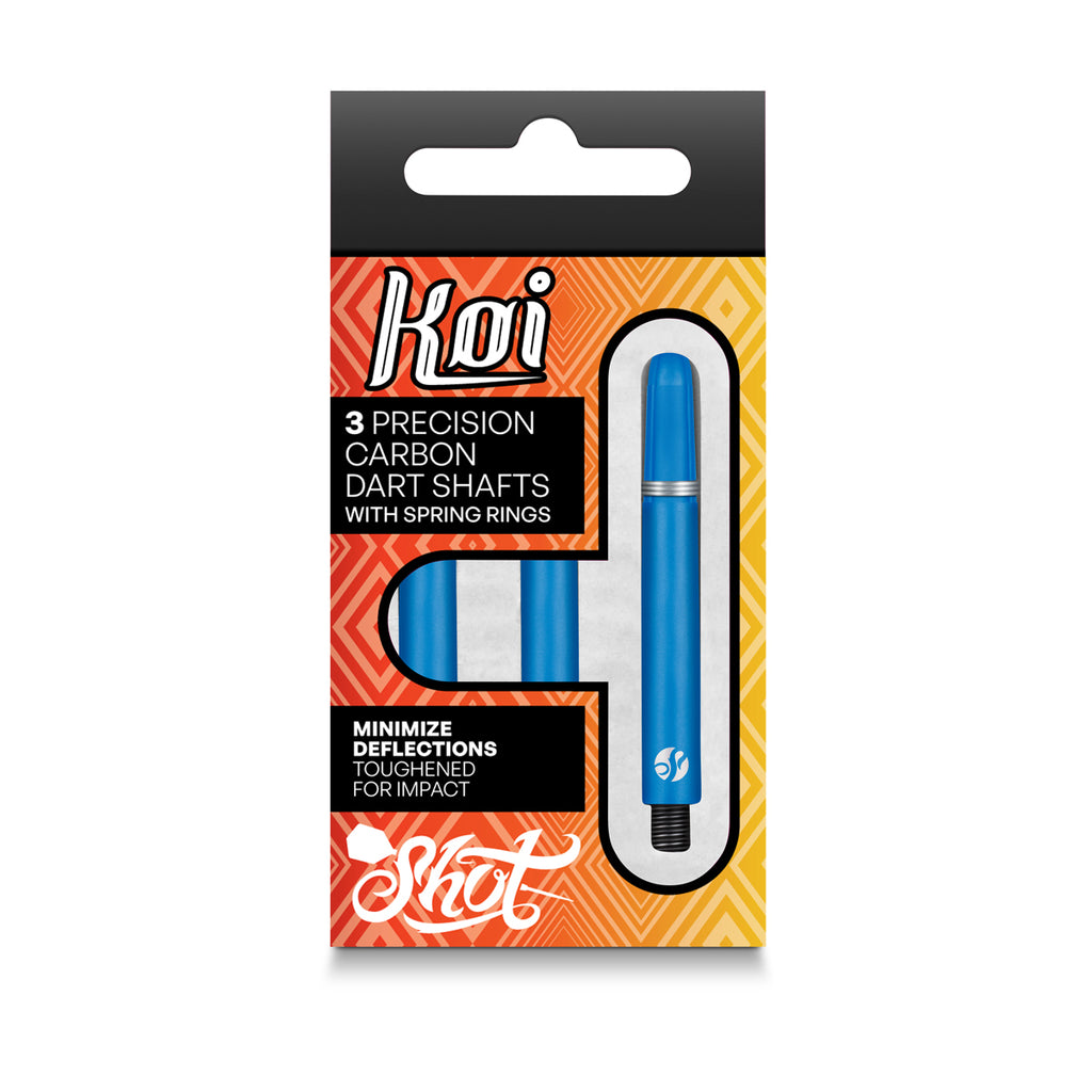 Shot Koi Carbon Dart Shaft-Blue