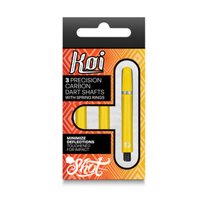 Shot Koi Carbon Dart Shaft-Yellow