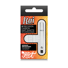 Shot Koi Carbon Dart Shaft-White