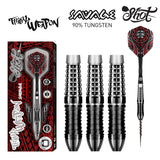 Tribal Weapon Savage Steel Tip Dart Set-90% Tungsten Barrels