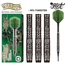 Warrior Rutene Soft Tip Dart Set-90% Tungsten Barrels