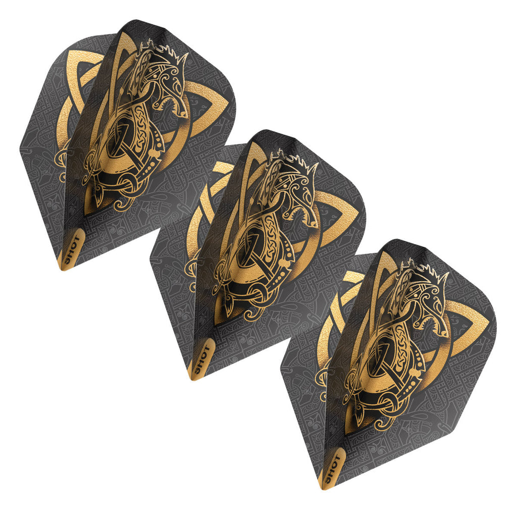 Viking Wolf Dart Flight Set-Small Standard