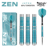 Zen Jutsu Steel Tip Dart Set-80% Tungsten Barrels