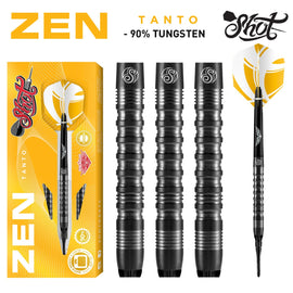 Zen Tanto Soft Tip Dart Set-90% Tungsten