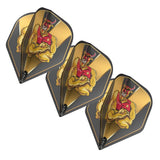 Bully Boy Gold Dart Flight Set-Standard