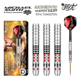 Michael Smith Achieve Steel Tip Dart Set-90% Tungsten Barrels