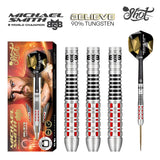 Michael Smith Believe Steel Tip Dart Set-90% Tungsten Barrels