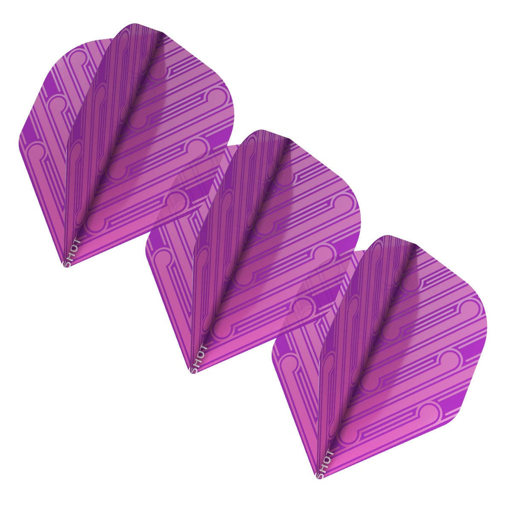 Manu Pink Dart Flight Set-Standard