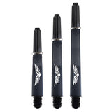 Eagle Claw Dart Shafts-Black - Shot Darts New Zealand