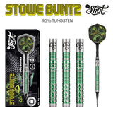 Pro Series-Stowe Buntz 2 Soft Tip Dart Set-90% Tungsten Barrels